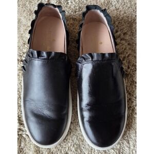 KATE SPADE New York Women's Leather Slip-on Sneakers Size 6M ~EUC~